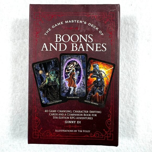 The Game Masters Deck Of Boons And Banes 40 RPG Cards Only Sealed - Picture 2 of 6
